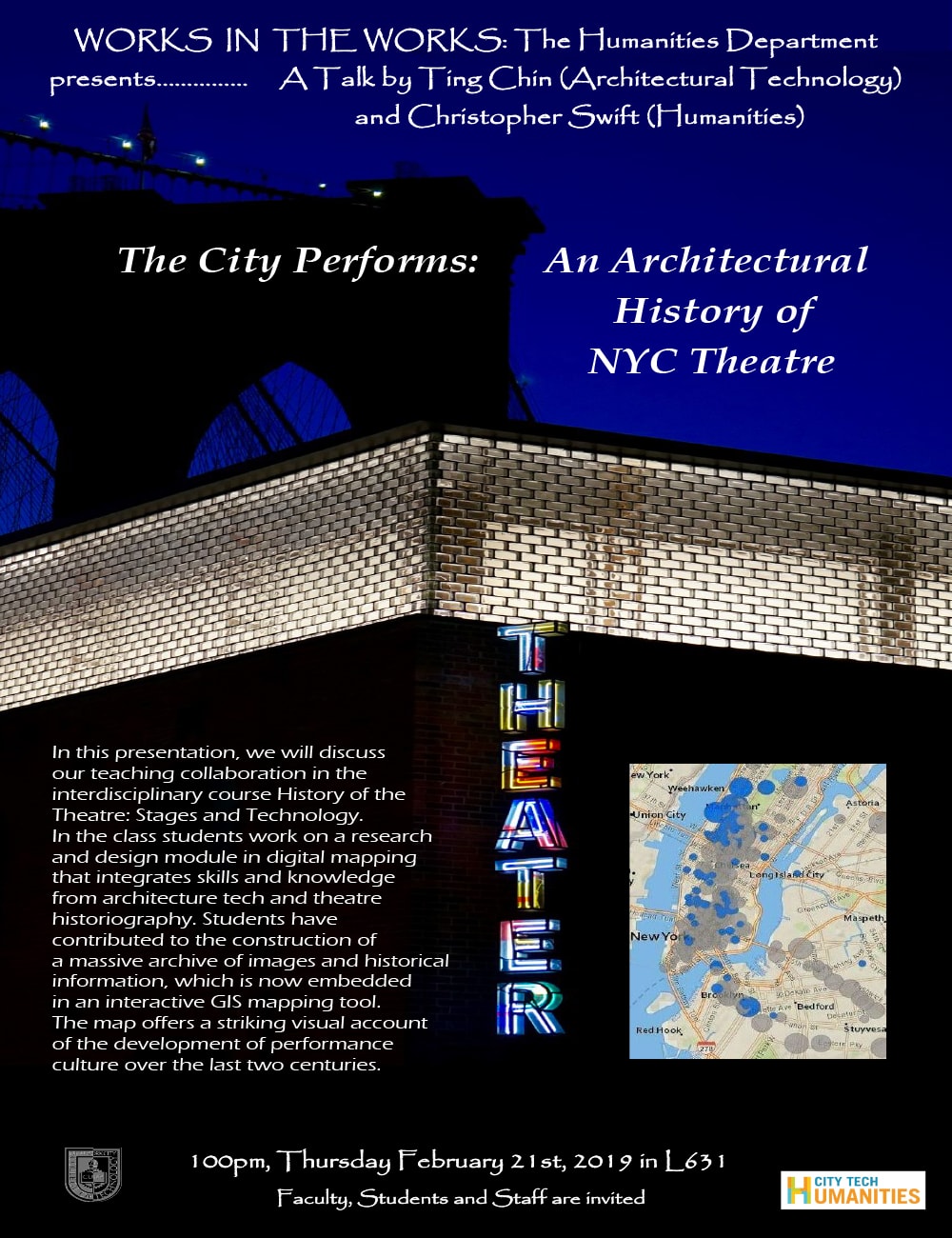 The City Performs: An Architectural History of NYC Theatre 1